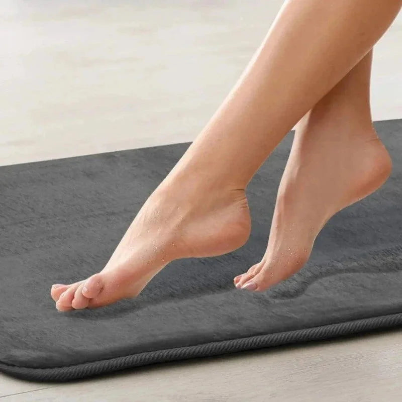 Tapete Antiderrapante de Banho com Textura Pedras