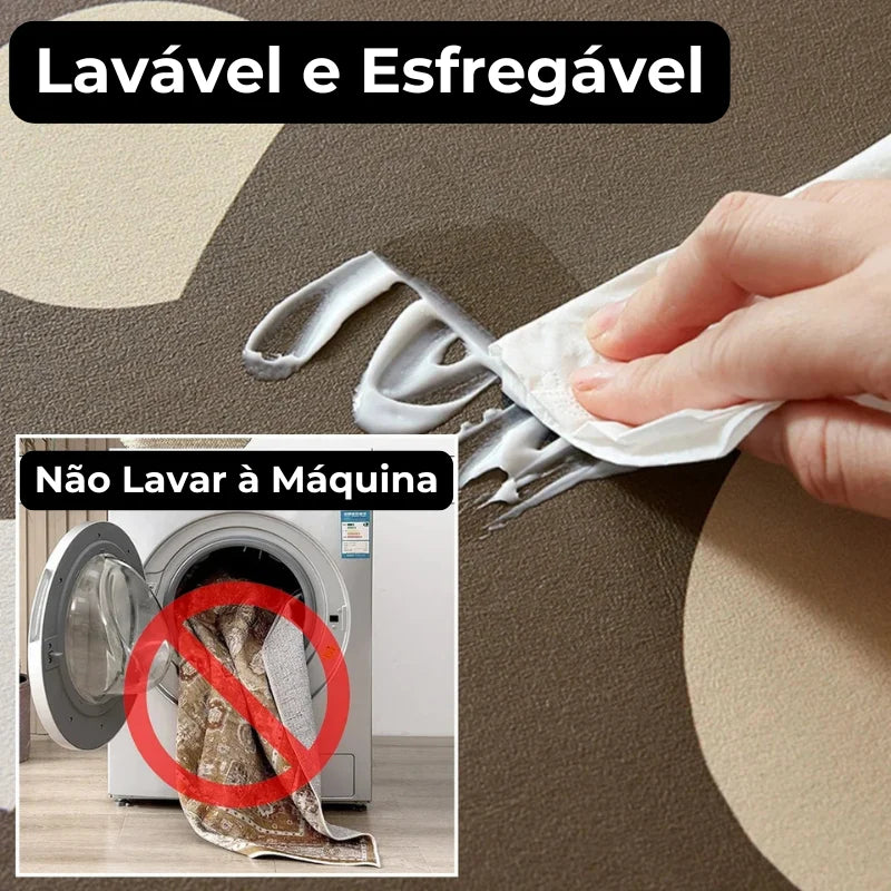 Tapete de Banheiro Minimalista de Secagem Rápida e Alta Absorção