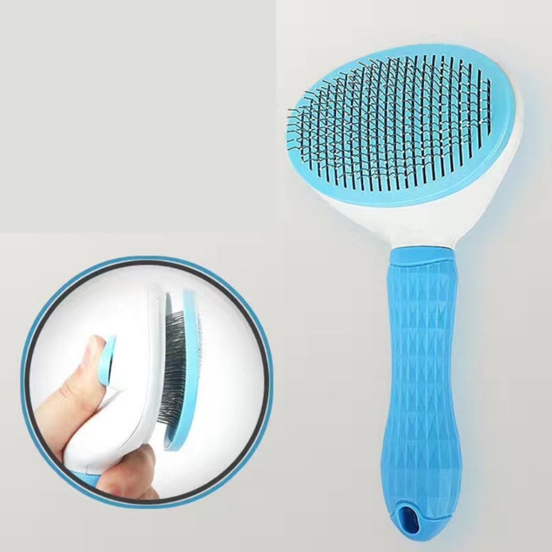 Escova Autolimpante Pet - Rasqueadeira