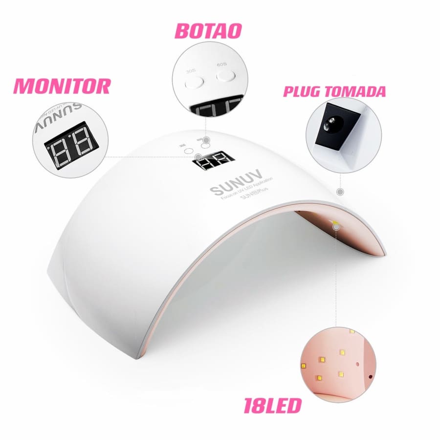 Secador De Unha Led UV Power