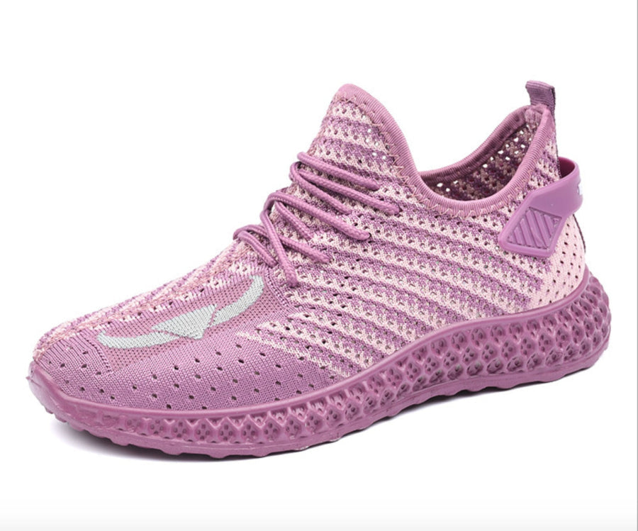 Tênis Mesh Feminino Conforto Colorido