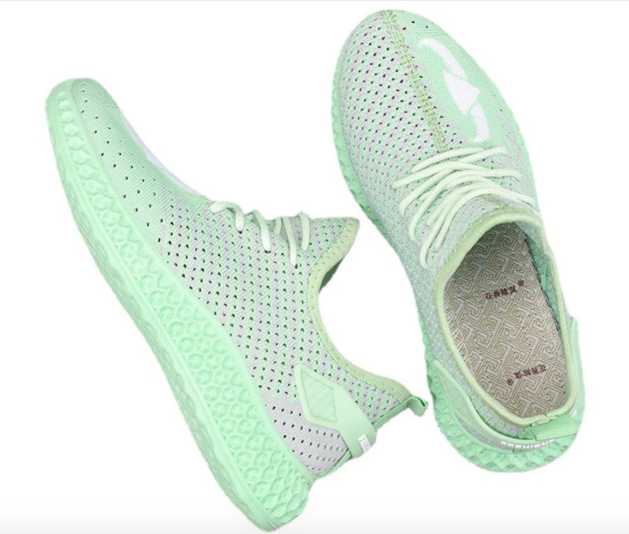 Tênis Mesh Feminino Conforto Colorido