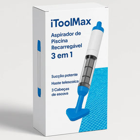 iToolMax – Aspirador de Piscina Recarregável 3 em 1 Fc