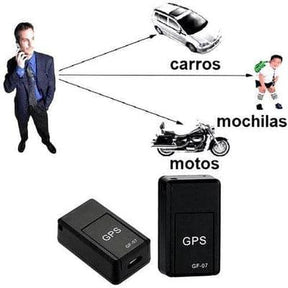 Mini Rastreador GPS em Tempo Real - Rastreia e Grava Áudio