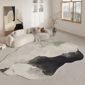 Tapete Irregular Macio Espessado Retrô