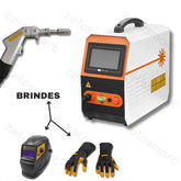 Máquina de Solda e Corte a Laser Portátil 150A Proteção Bivolt + 2 Brindes Exclusivos