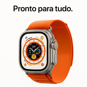 Smartwatch Série 10 Ultra Max 49mm + [Brinde: 7 Pulseiras]