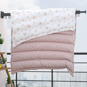 Varal Retrátil de Alumínio para Parede Suporta até 25kg