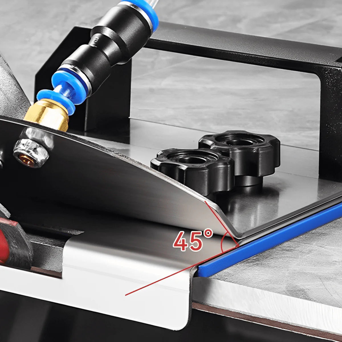 Adaptador angular para Esmerilhadeira para cortes de 45 graus  Perfect Cut ™ + SUPER BRINDE