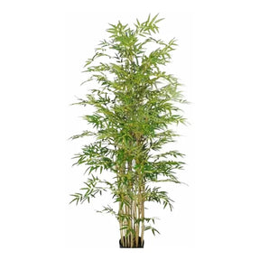 Kit 4 Planta Artificial Arvore Bambu Da Sorte 1.50cm Verde