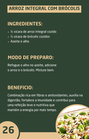 Livro Digital com 30 Receitas Saudáveis e Rápidas para o Dia a Dia!