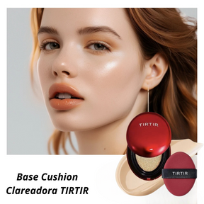 Base Cushion Clareadora TIRTIR - Protetor Solar e Maquiagem Longa Duração - Original