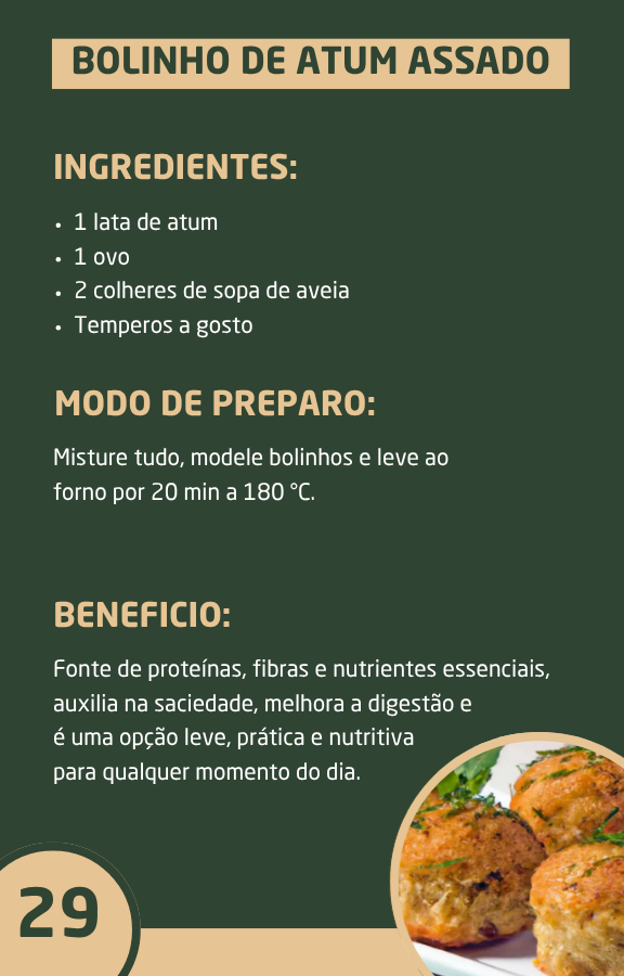 Livro Digital com 30 Receitas Saudáveis e Rápidas para o Dia a Dia!