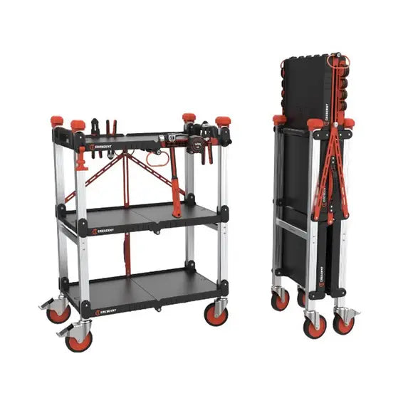 Carrega Fácil WorkCart™  Carrinho Dobrável Multifuncional