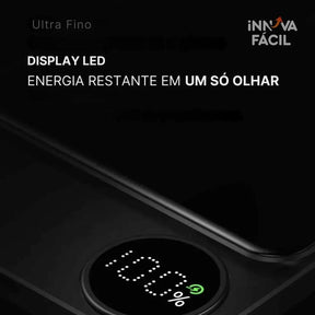 Carregador Portátil por Indução Sem Fio – Innova Fácil