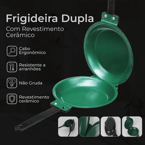 Frigideira Dupla Face Multifuncional - Inovação e Versatilidade na Cozinha