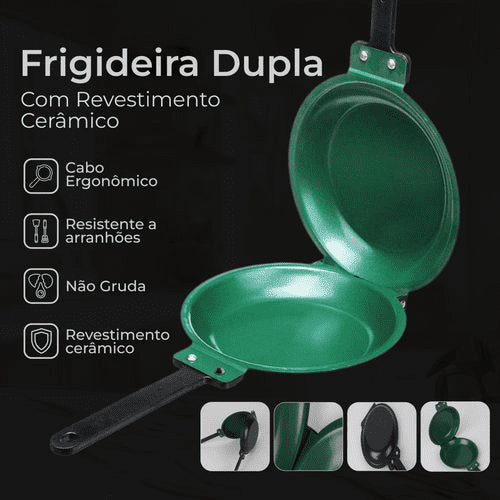 Frigideira Dupla Face Multifuncional - Inovação e Versatilidade na Cozinha