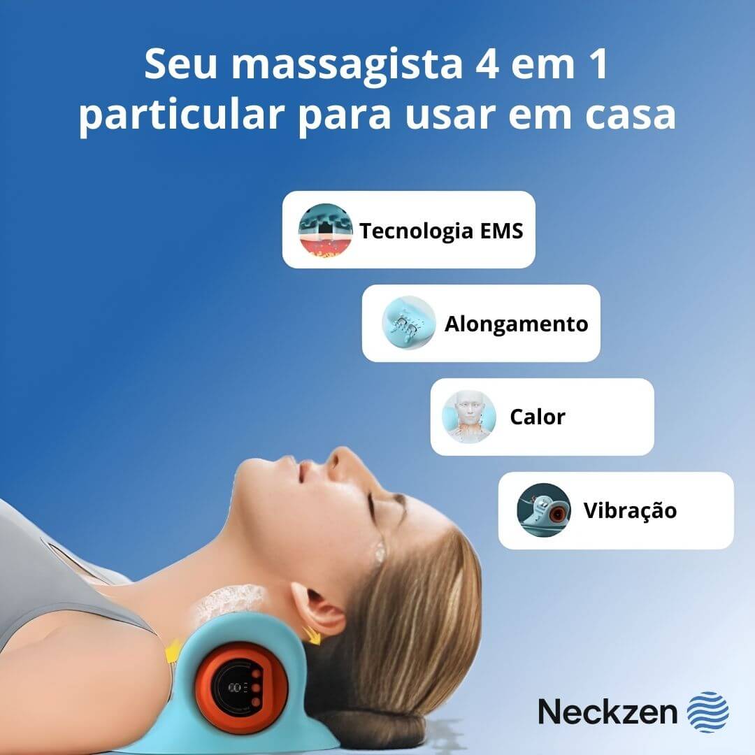 Massageador Cervical 4 em 1