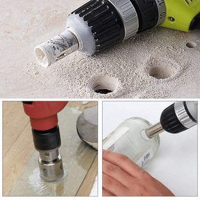 Kit 10 Bicos de Furo Diamantados - Brocas Serra Copo