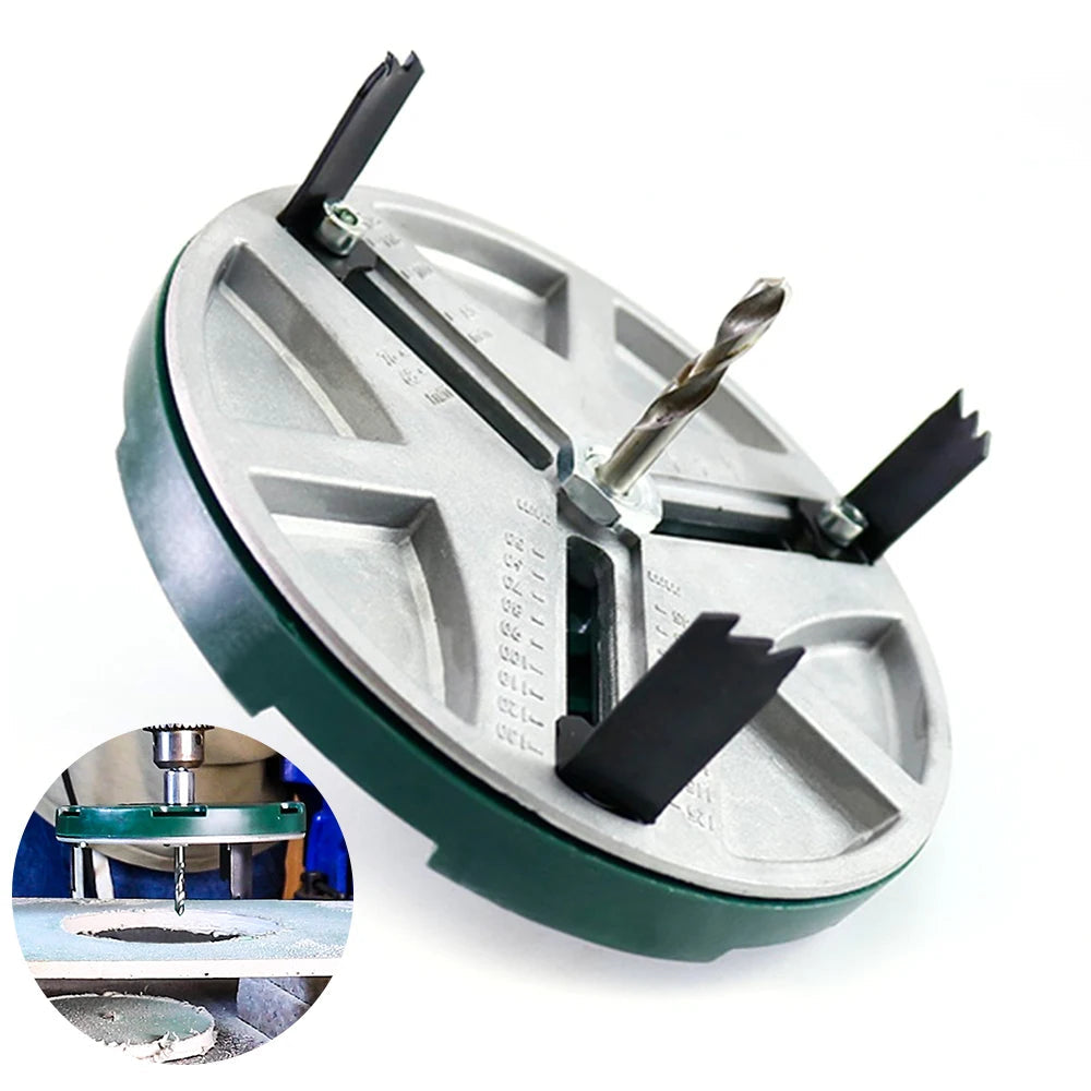 Gabarita Corte - Perfect Stell ®  Perfurador Multifuncional Ajustável 45-130mm