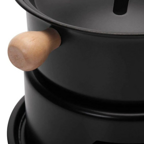 Conjunto de pote de fondue elétrico alta potência controle de temperatura ajustável