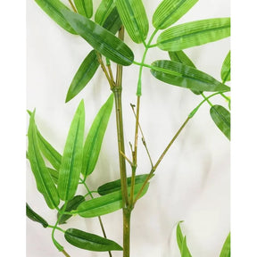Kit 4 Planta Artificial Arvore Bambu Da Sorte 1.50cm Verde
