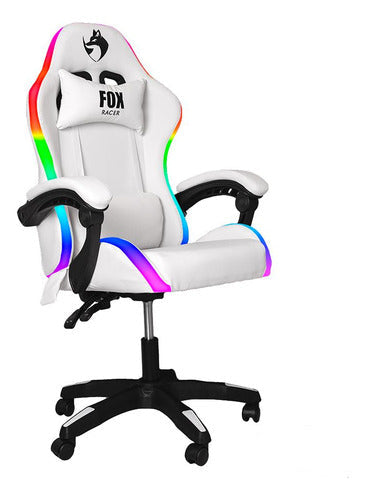 Cadeira Gamer Fox Racer Nordic Branca