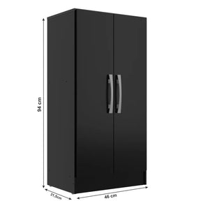 Armário Multiuso Veneza 2 Portas Branco