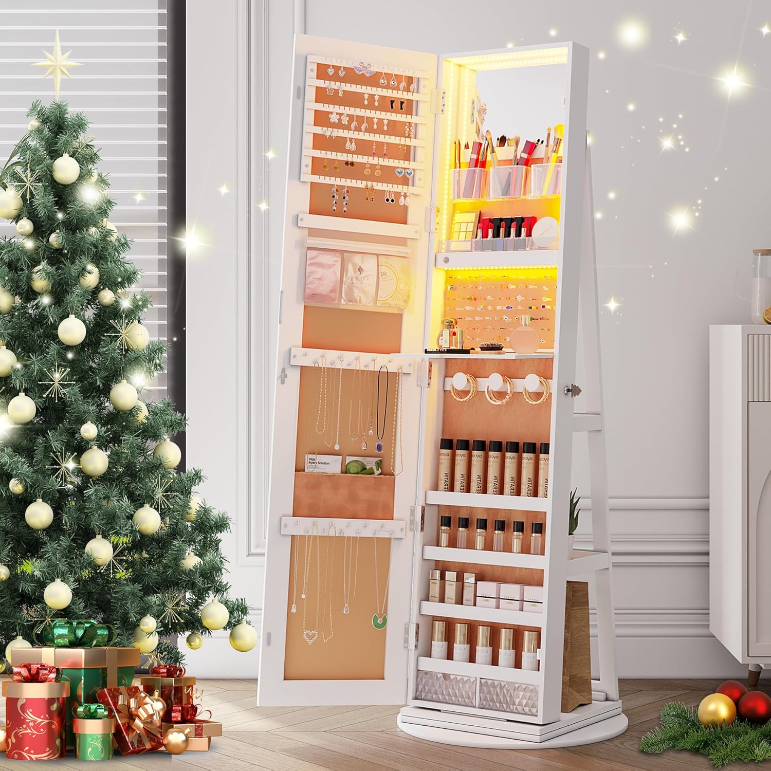 Espelho Porta Jóias 170x70cm - Novidade Bom Lar 2025