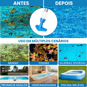 iToolMax – Aspirador de Piscina Recarregável 3 em 1 Fc