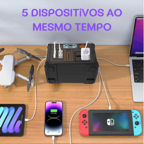 GERADOR DE ENERGIA PORTÁTIL TURBOMAX ORIGINAL