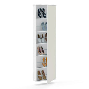 Sapateira com Espelho Itauna Branco | Frete Grátis