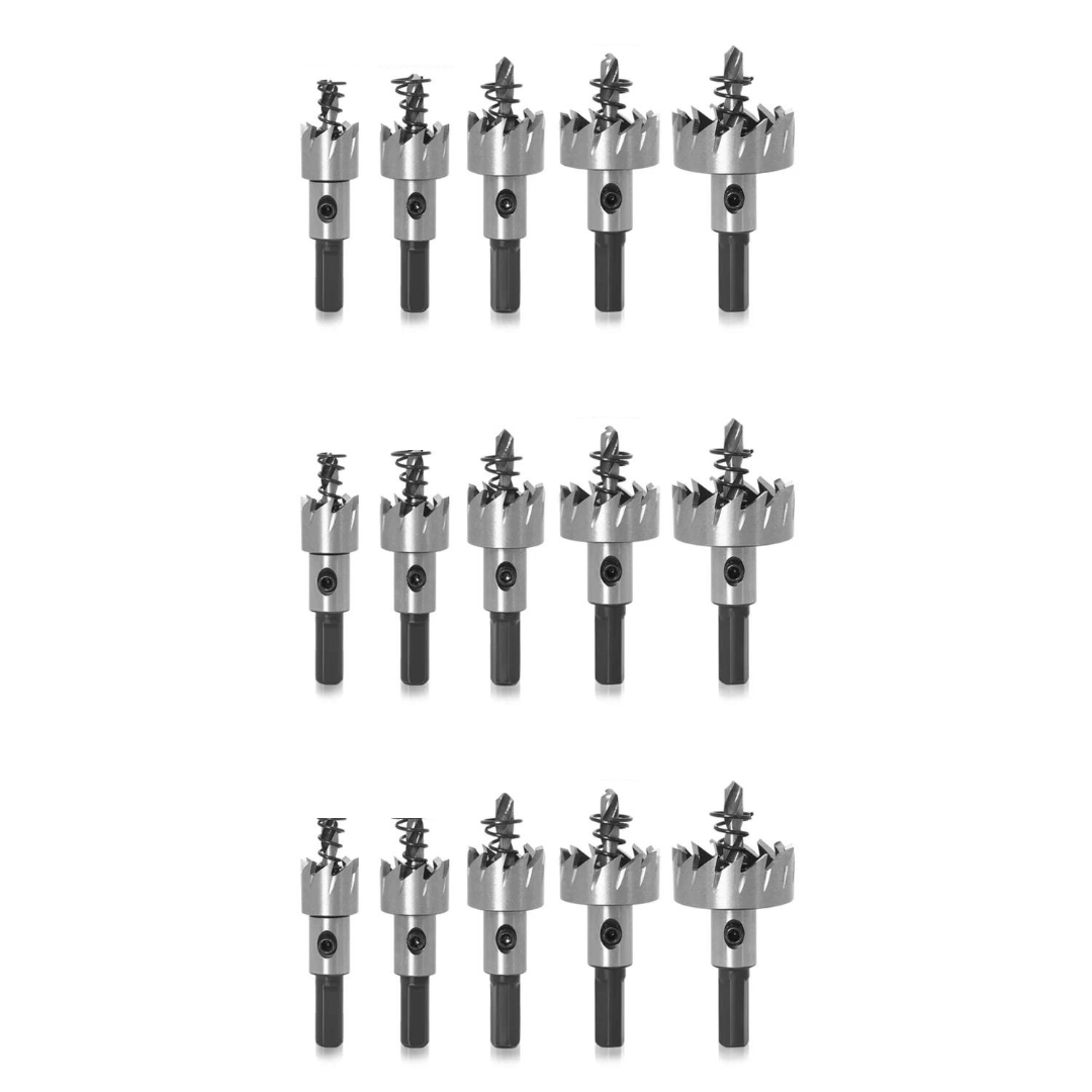 Fura Tudo - Titanium Dril ™ Kit 15 brocas serra copo