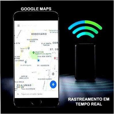 Mini Rastreador GPS em Tempo Real - Rastreia e Grava Áudio