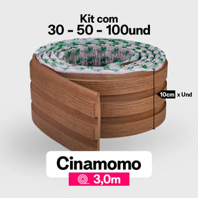 Kit Painel Ripado Autocolante 3M Laminado  | Linha Madeto | TOP