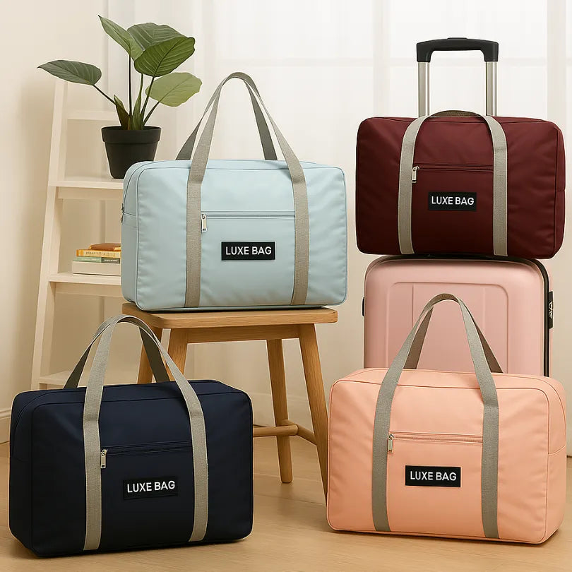 Bolsa Dobrável Compacta Luxe Bag™ [Compre 1 Leve 2] + Brinde Exclusivo
