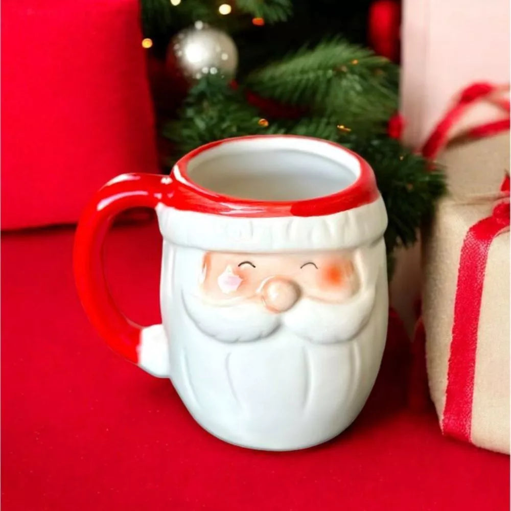 Caneca Natal Papai Noel | Magia e Café na Sua Mesa Natalina