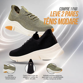 Compre 1 Leve 2 Tênis Ortopédico Modare 2026 - [Lançamento]