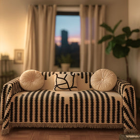 Capa Manta de Sofá Chenille