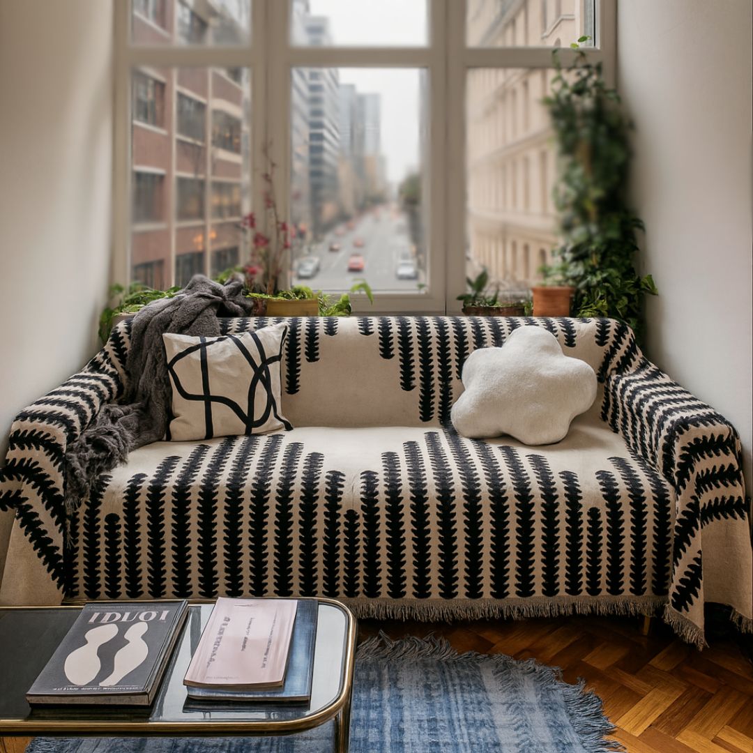 Capa Manta de Sofá Chenille Spmx