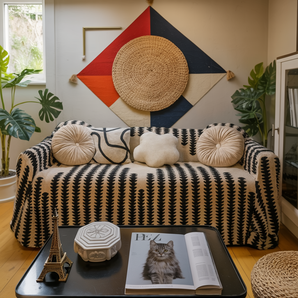 Capa Manta de Sofá Chenille Spmx