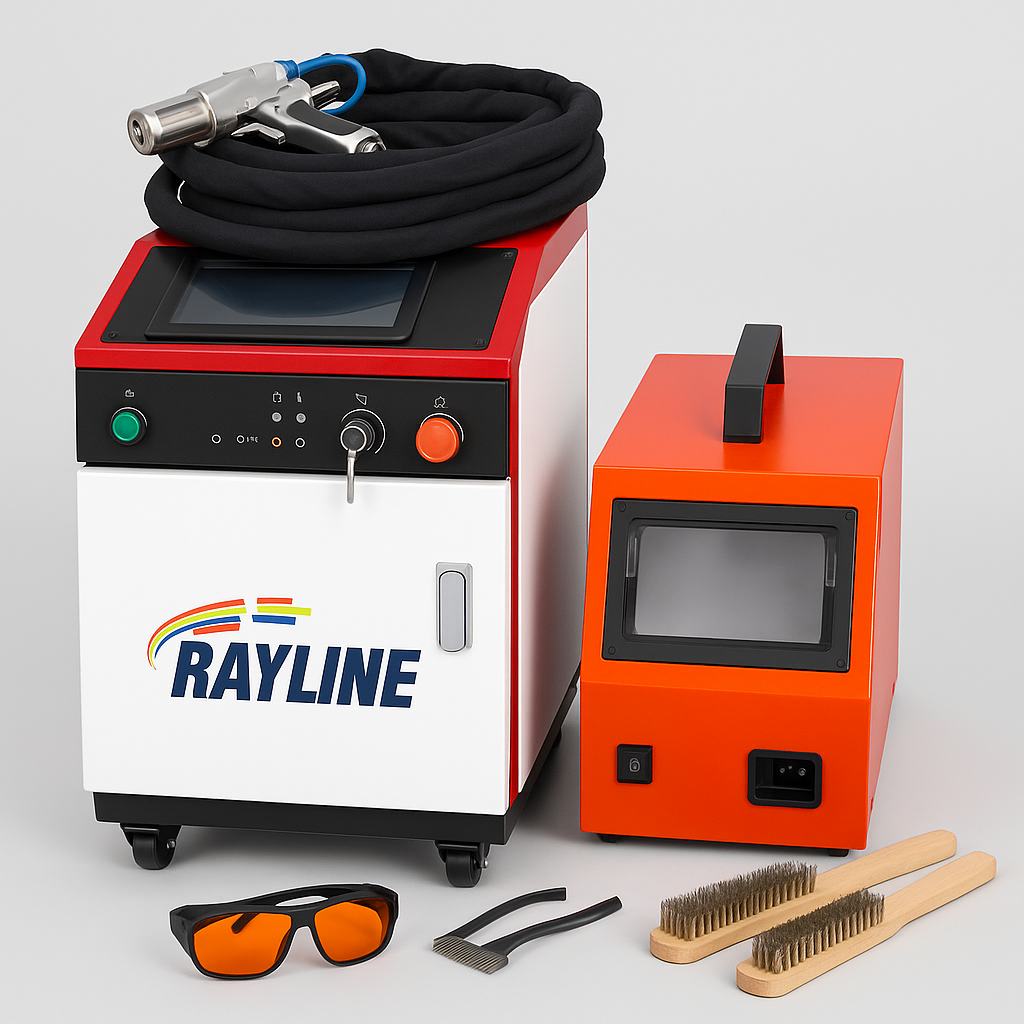 Máquina de Solda a Laser de Fibra Portátil + Brindes Exclusivos