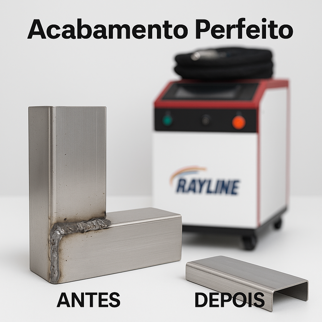 Máquina de Solda a Laser de Fibra Portátil + Brindes Exclusivos