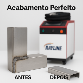 Máquina de Solda a Laser de Fibra Portátil + Brindes Exclusivos