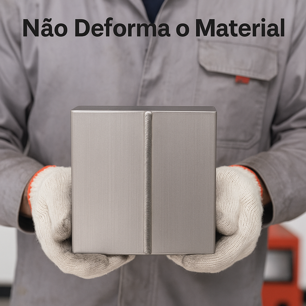 Máquina de Solda a Laser de Fibra Portátil + Brindes Exclusivos