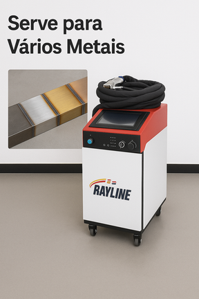 Máquina de Solda a Laser de Fibra Portátil + Brindes Exclusivos