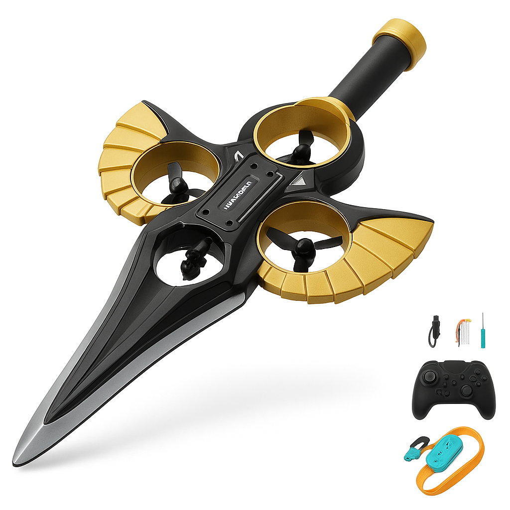 Espada Drone de Controle Remoto – Voe, Gire e Domine os Céus