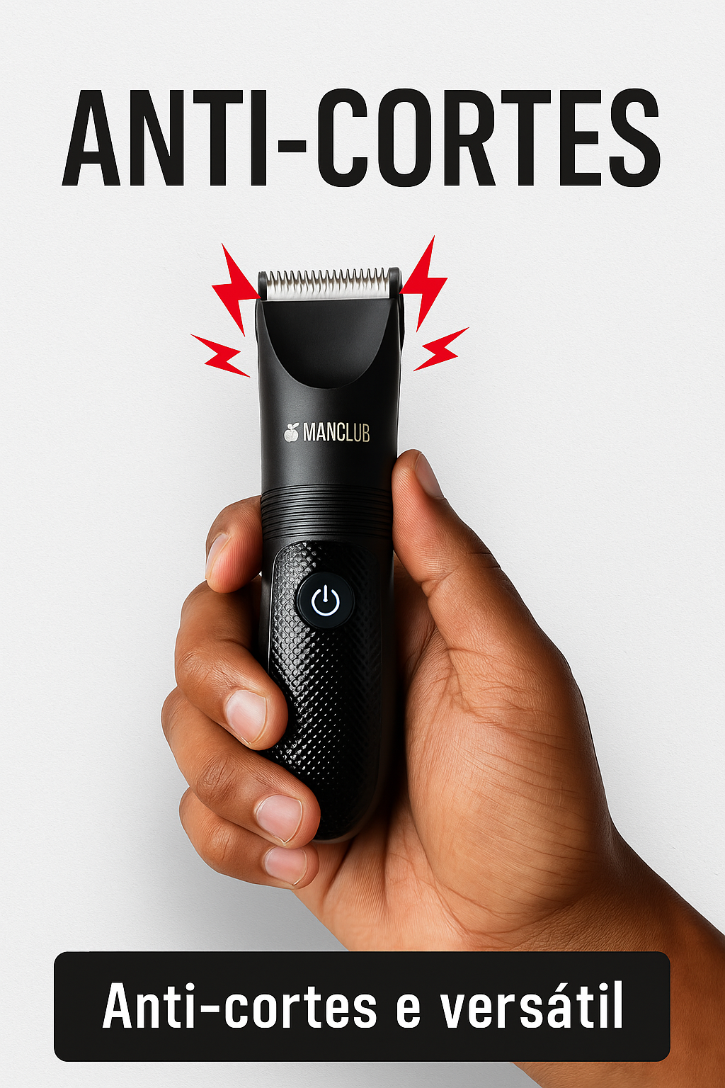 Desmatador - Aparador de Pelos Íntimos Masculino + 2 Brindes Exclusivo