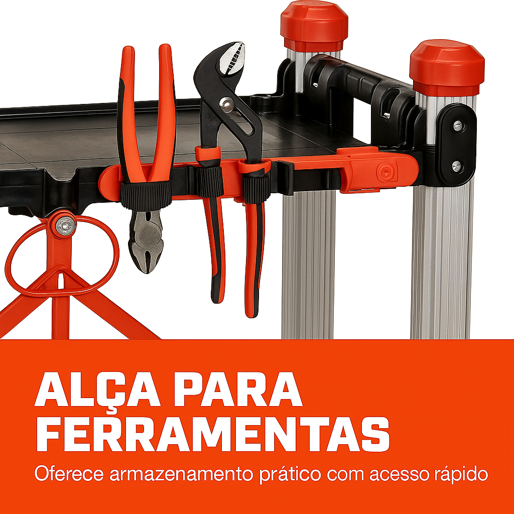 Carrega Fácil WorkCart™  Carrinho Dobrável Multifuncional