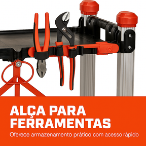 Carrega Fácil WorkCart™  Carrinho Dobrável Multifuncional